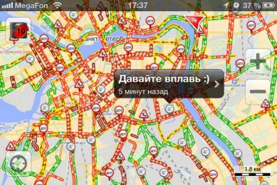 Как Яндекс становится причиной пробок в Москве и Санкт-Петербурге.